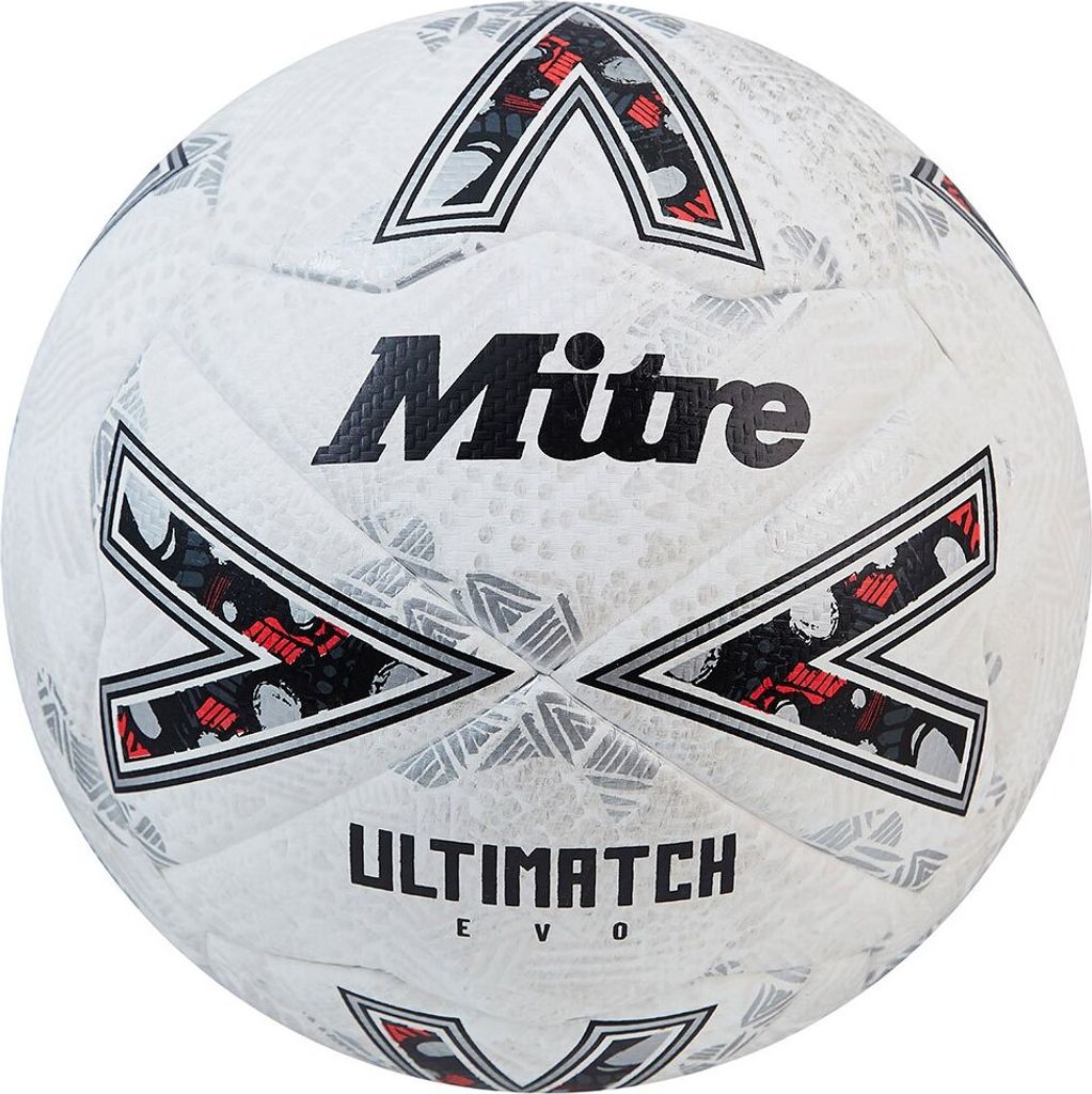 Mitre Ultimach Evo Fußball Grau 5 Grau 5