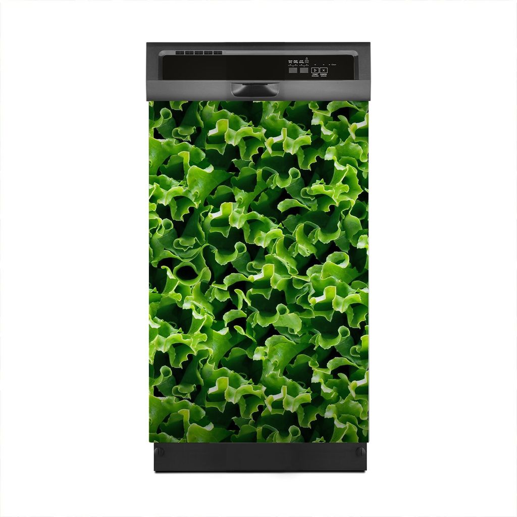 Magnete Dekorative 45x70 cm Küche Magnetmatte Spülmaschine - Grüner Kopfsalat