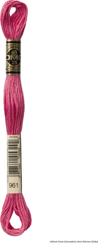 DMC Stickgarn Mouline Special 117MC -961, 6-fädig, 8m