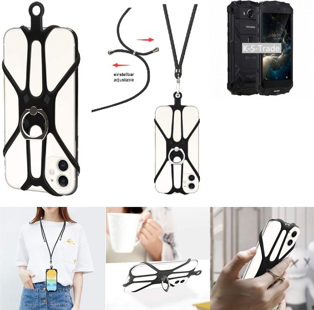 K-S-Trade 3in1 Handykette Handyband Handykordel Halsband Produktbild 