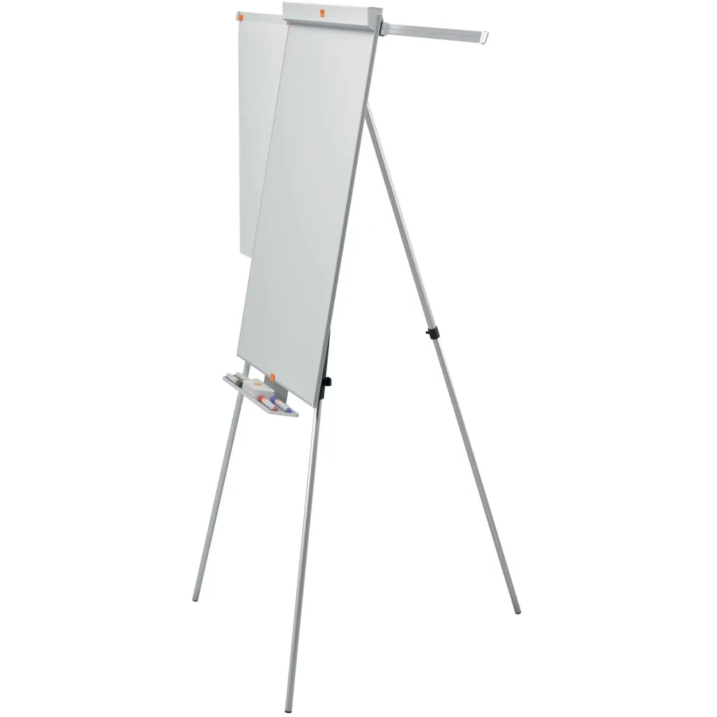Nobo Flipchart Shark Tableau de Conférence Réglable Argent et Bleu - 7