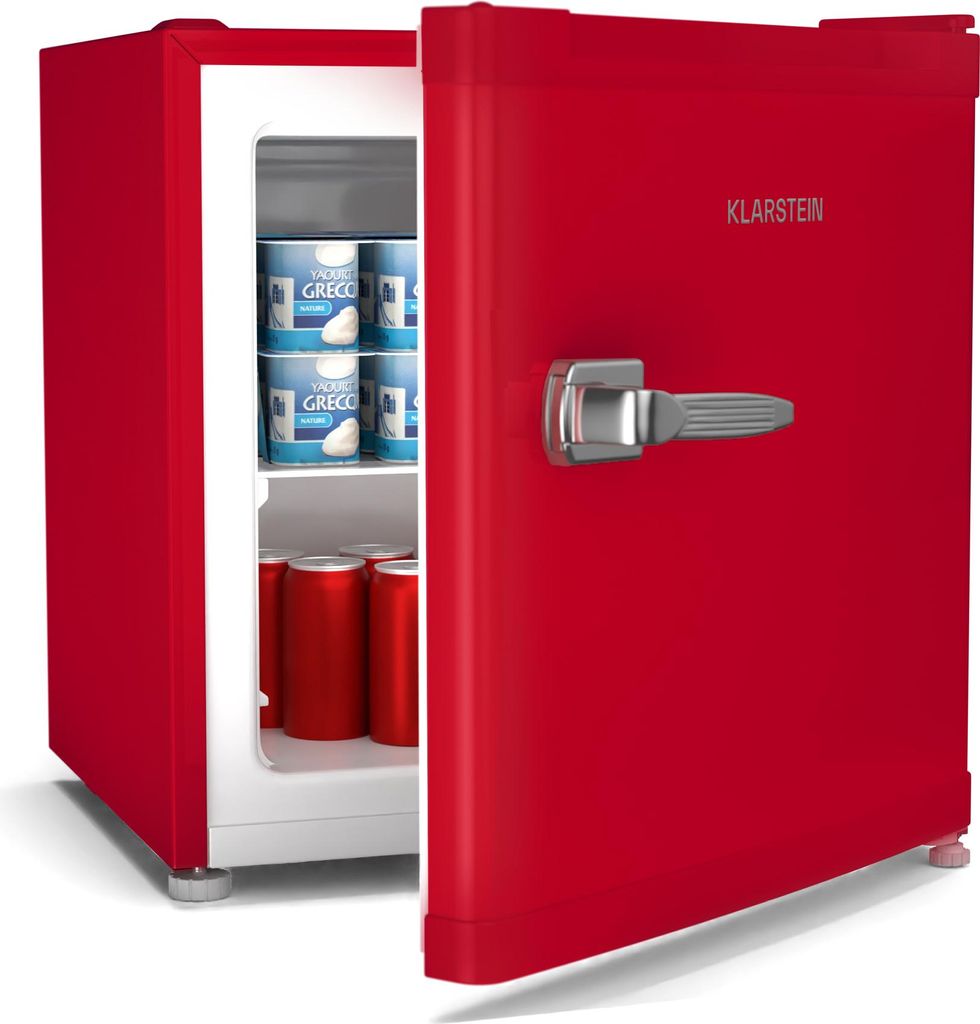 Klarstein Irene Retro Mini-Gefrierschrank, 31L, Flexibler Produktbild 