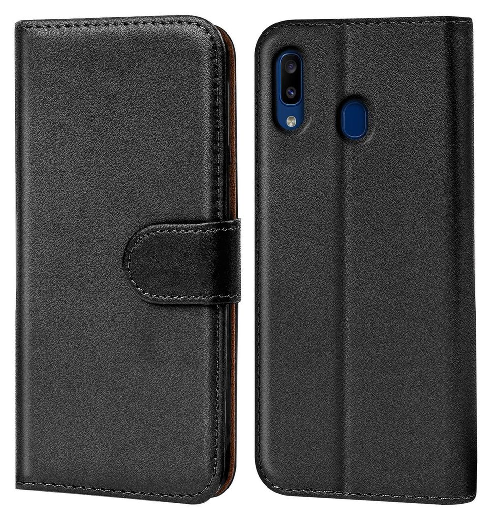 Book Case für Samsung Galaxy A20e Hülle Tasche Flip Cover Produktbild 
