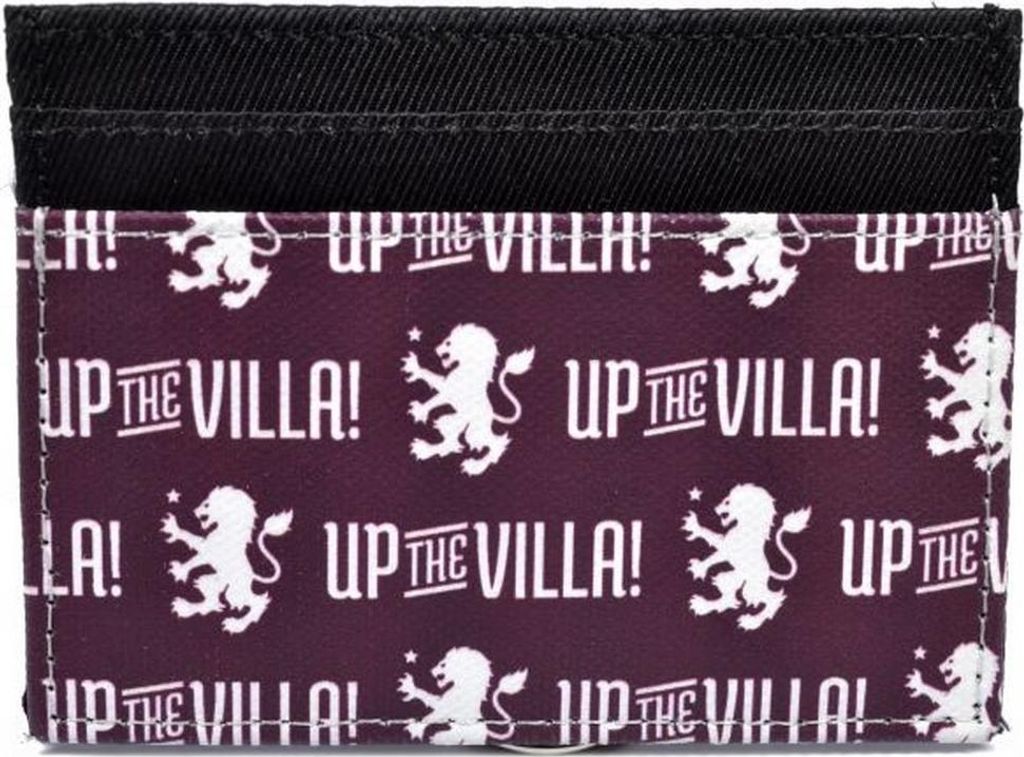 Aston Villa FC - Logo-Brieftasche für Karten BS6151 (Einheitsgröße) (Weinrot)