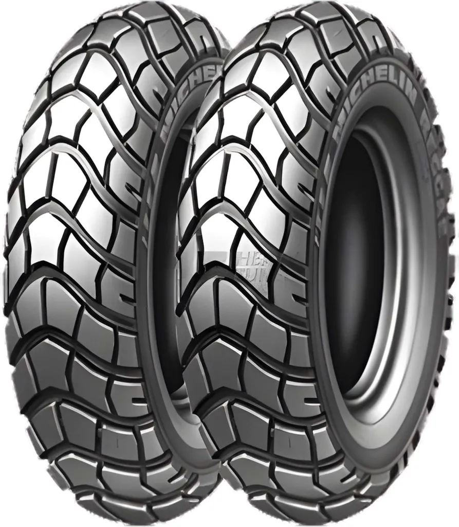 Pneus Michelin Reggae 130/90-10 61J TL pour scooter avant ou arrière