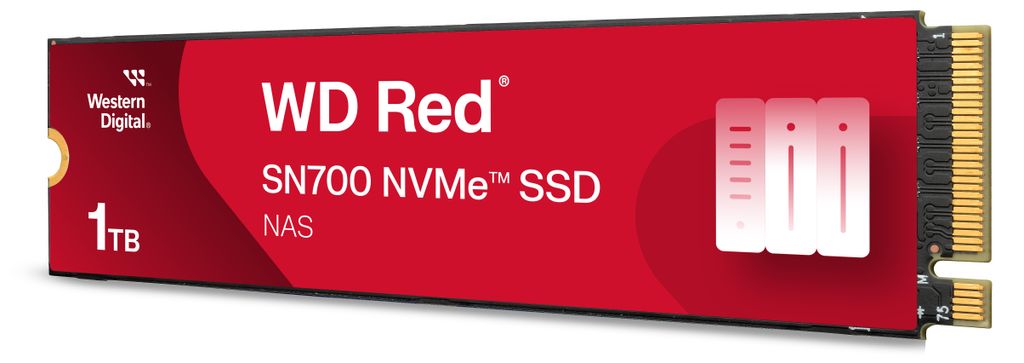 WD Red M.2 2280 1TB NVMe SN700 interne SSD Image du produit 