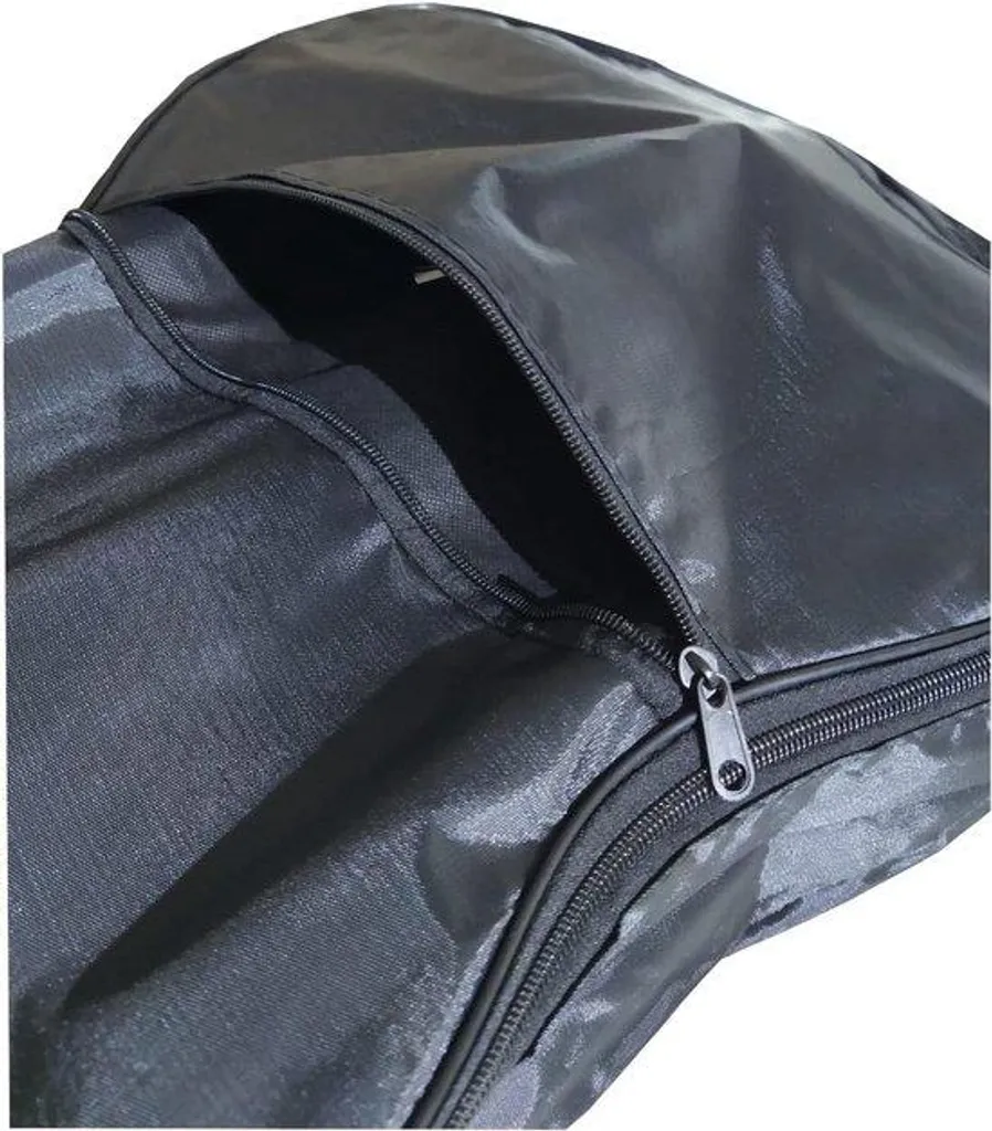 Housse de transport guitare 4/4 noire semi-rigide et sangle réglable