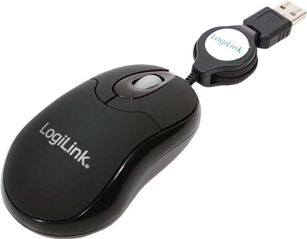 LogiLink Mini with retractable cable Produktbild 