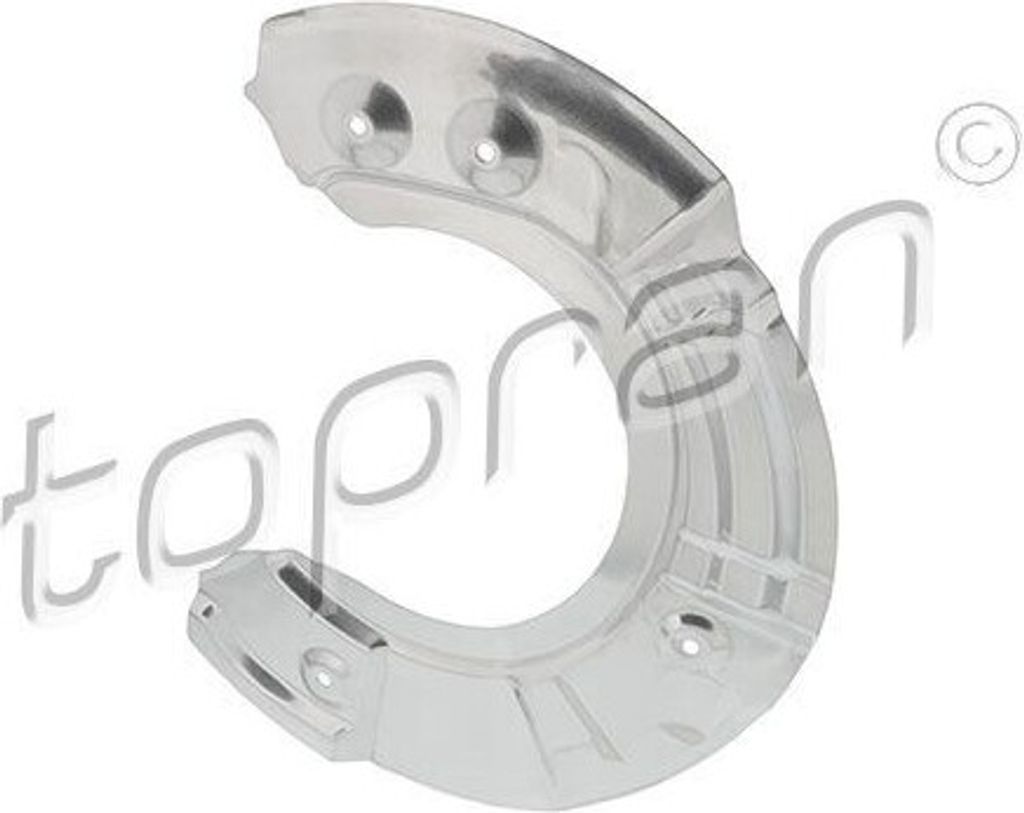 TOPRAN 503 347 Spritzblech, Bremsscheibe OE 34116775265 kompatibel mit 5er F10, 5er F07, 5er F11, 6er F12, 6er F13, 6er F06, 7er F01
