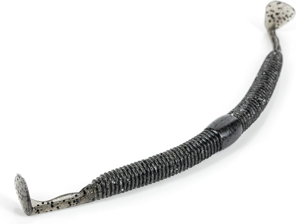 MOLIX Sneaky Worm 5 inch, Gummiköder, 13cm, Smoke Pepper, SNW5-37
