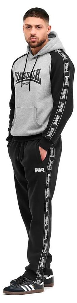 Tuta da allenamento da uomo con cappuccio, vestibilità Immagine del prodotto 