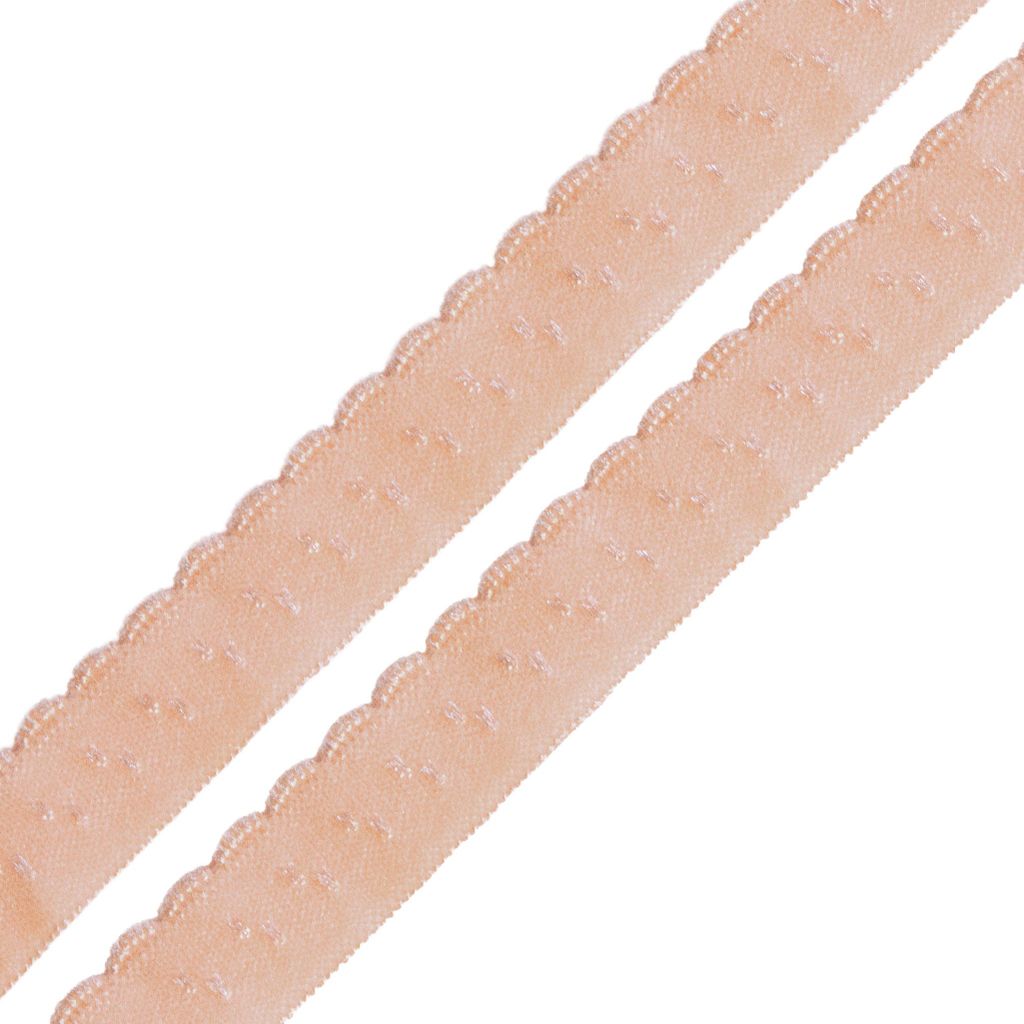 Wäschegummi Dessous-Gummi Faltgummi Ziergummi 12mm Zuschnitt ab 1m
