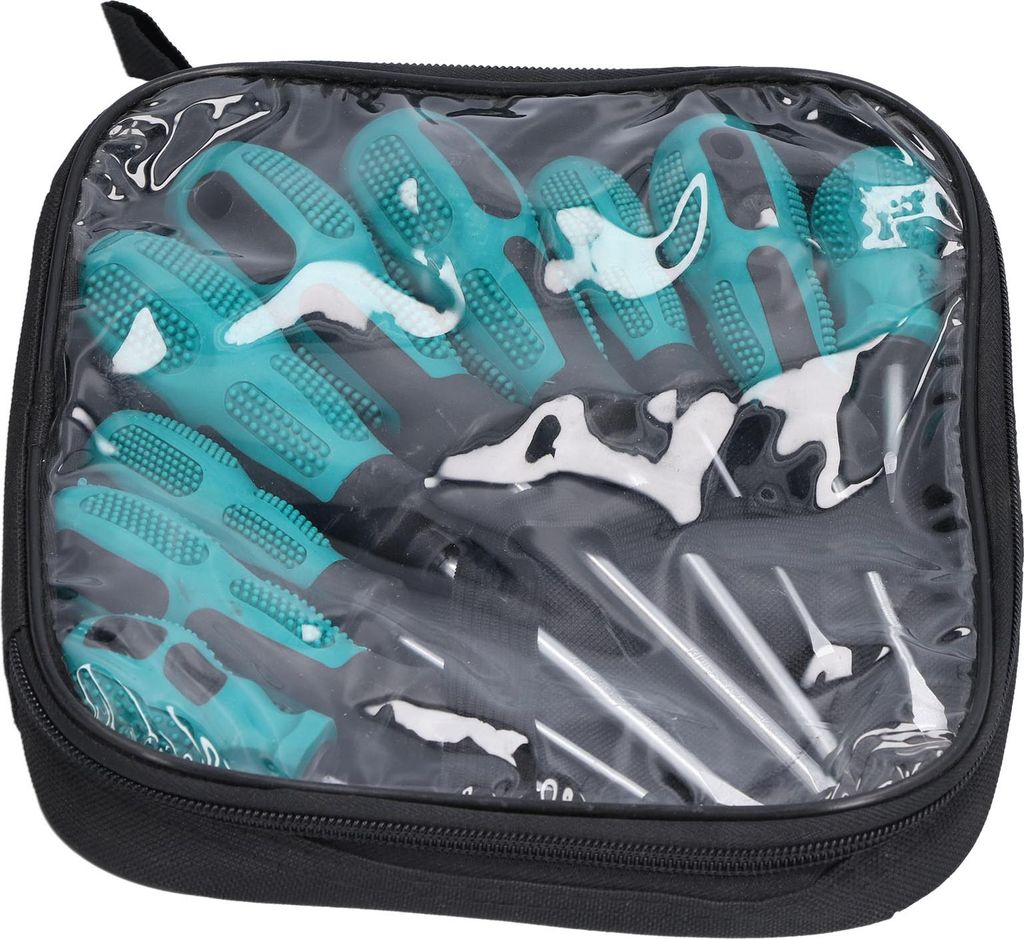 9-teiliges Set Kreuzschlitzschraubendreher mit starkem Magneten, kleine Reparaturwerkzeuge, grün