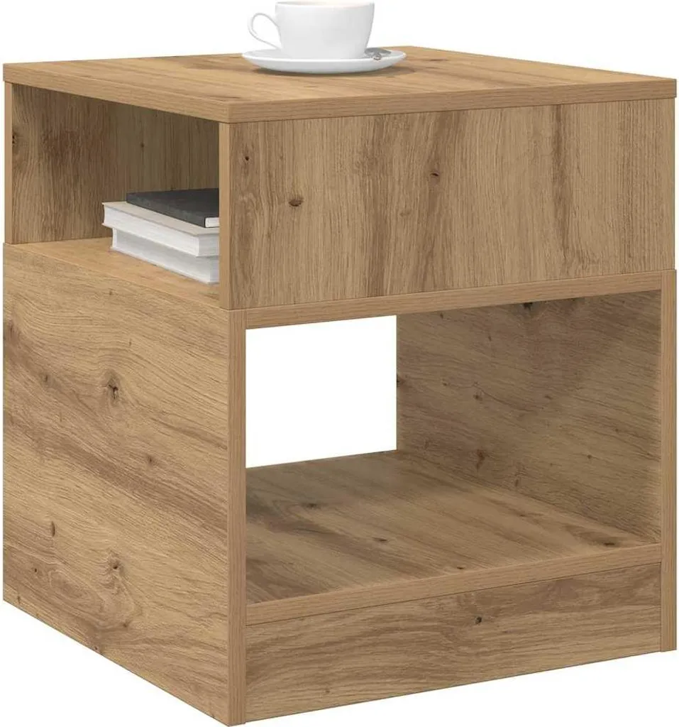 SYFAX™ Tavolini Rovere 40x40x45cm | Massima Efficienza Set 2pz - 2