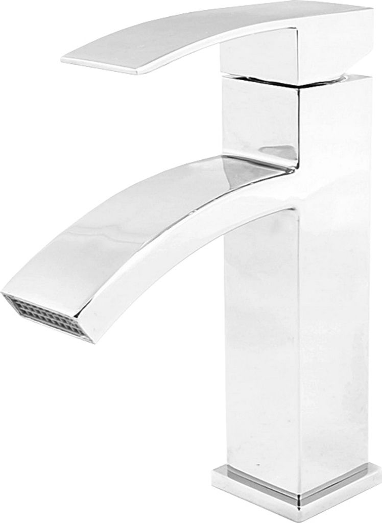 Cascade Chrom Waschtischarmatur Wasserfall