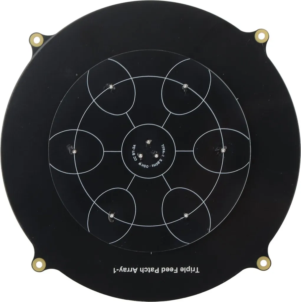 Antenne FPV Longue Portée 5,8 GHz Triple Feed Patch SMA pour Pilotage RC - 2