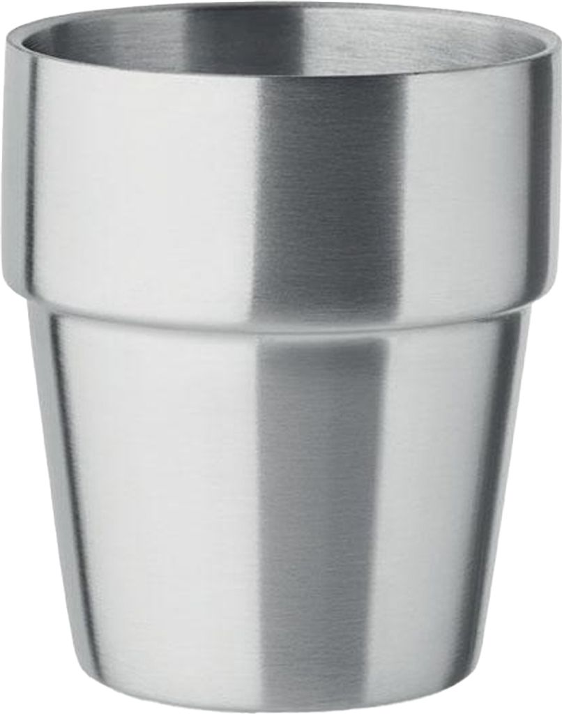 MidOcean - Trinkbecher "Acerito", Doppel-wandig, 250ml MO257 (Einheitsgröße) (Matt Silber)