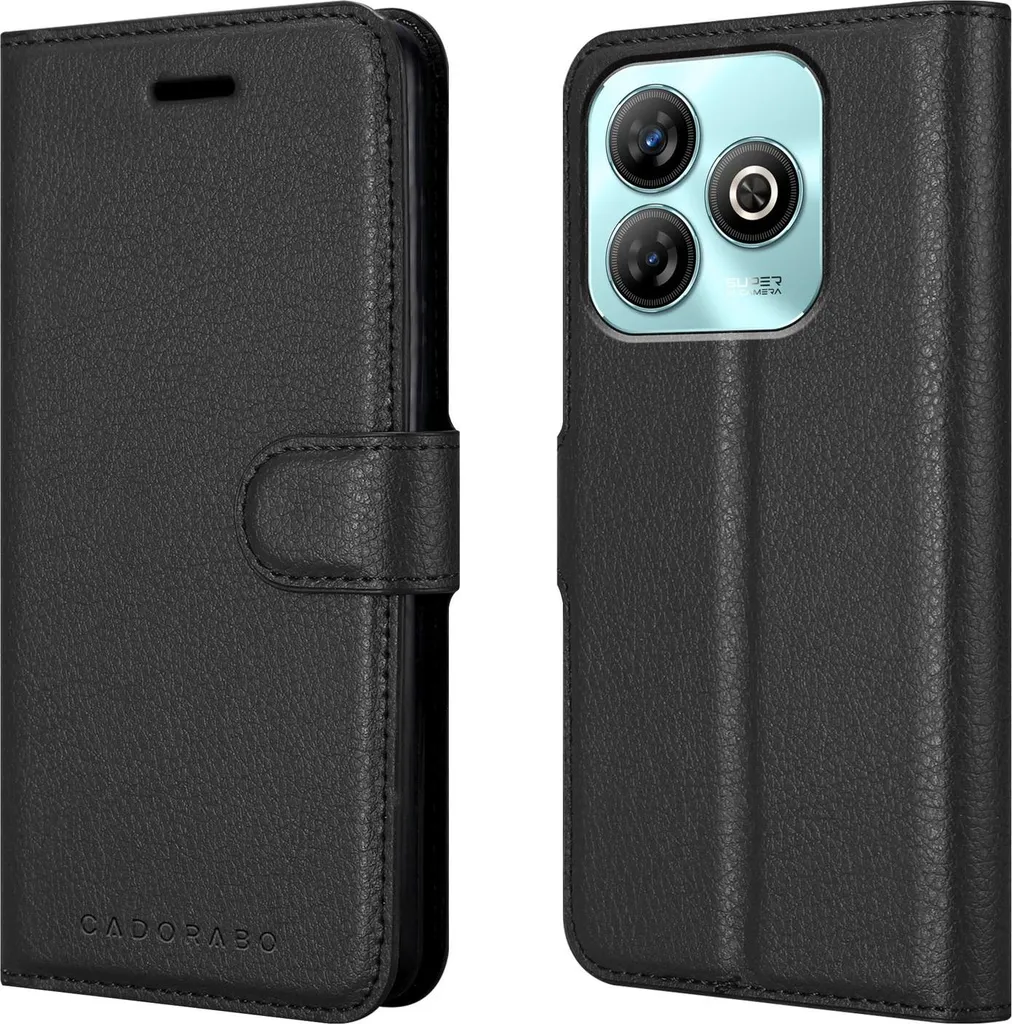 Cover ZTE Blade A75 4G Cadorabo: Stile Phantom Black e Praticità - 7