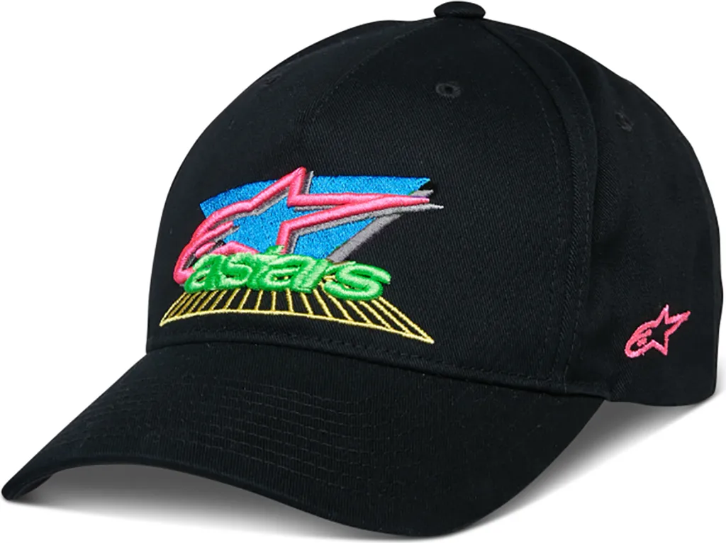 Regalo Uomo: Cappello Alpinestars Vivid Nero - Edizione Motorsport