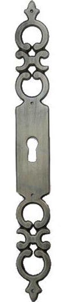 344 BROS 185mm gemischter Eingang - zamack Altsilber - 344-Z-18