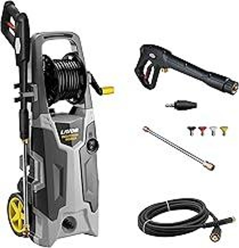 LAVOR leistungsstarker Hochdruckreiniger CRUISER 200 Extreme mit Induktionsmotor, Druck 200 bar max, Fördermenge 300 l/h max, 2300 Watt