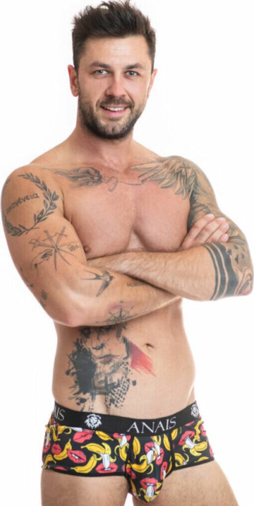 Anais Men - Banana - Herren-Shorty Brief mit lustigem Print