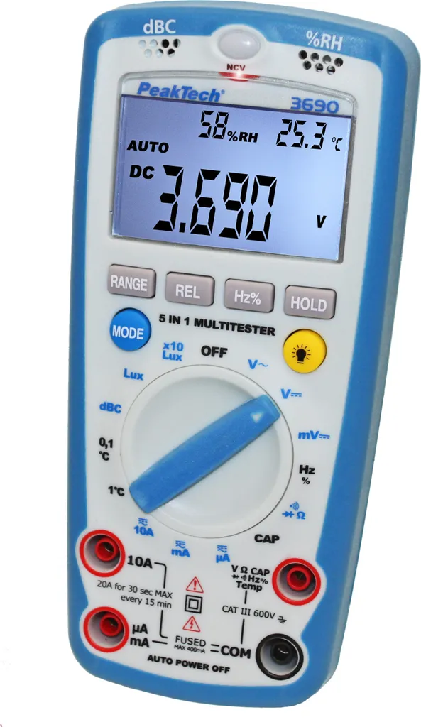Multimètre PeakTech P 3690 : Solution Complète pour Mesures et Diagnostic - 10