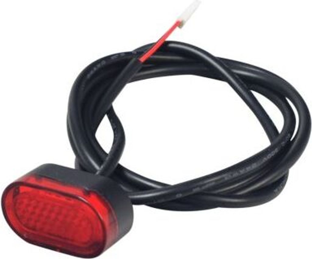 LED-Rücklicht mit langem Kabel für den Elektroroller Motus Scooty 10 - Farbe Rot