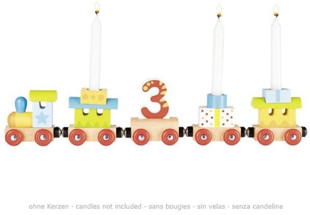 goki 60721 Trenino dei compleanni, locomotiva con 4 Immagine del prodotto 