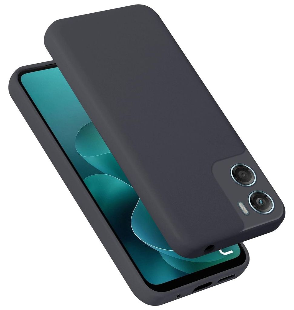 Cadorabo Hülle für Motorola Moto G06 Hülle Silikon Handyhülle Case aus flüssigem Silikon, Kratzfeste und stoßfeste Schutzhülle für Motorola...