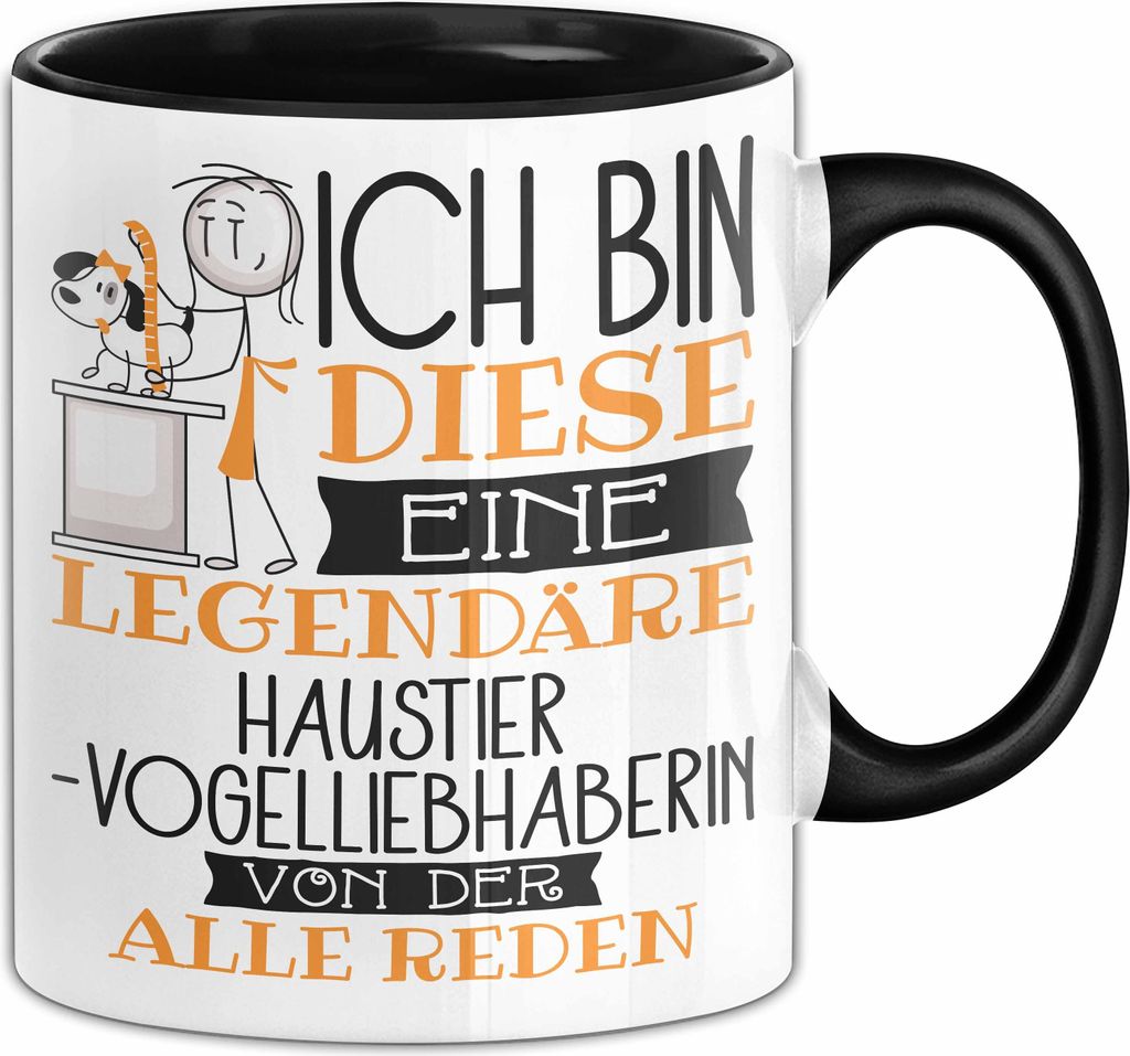 Haustier-Modedesignerin Tasse Geschenk Ich Bin Diese Eine Legendäre Haustier-Modedesignerin Von Der Alle Reden Geschenkidee Geburtstag Weihnachten...