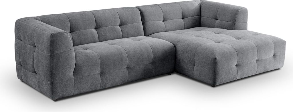 Tenso Sofa L-Form links grün Tenso in grün - gemütliches Design - B/H/T: 292x72x161 cm