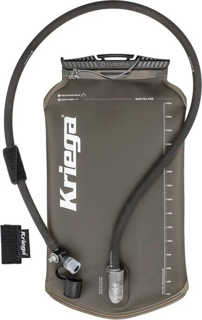 Kriega Hydrapack Elite HD 3L Vescica Moto - Serbatoio Idrico Professionale
