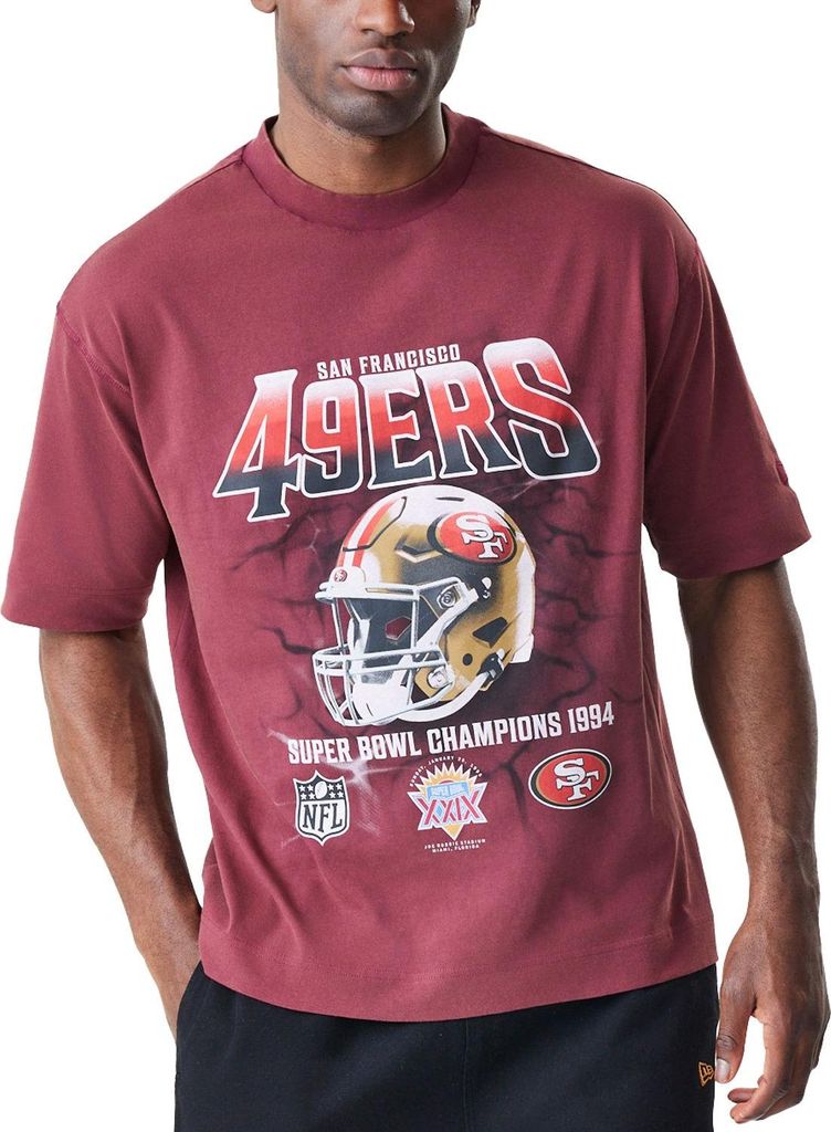 New Era Boxy Shirt - WASHED San Francisco 49ers - M