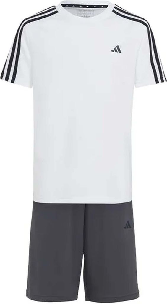 Adidas Clothing Set HS1608 in White color size 7-8 años