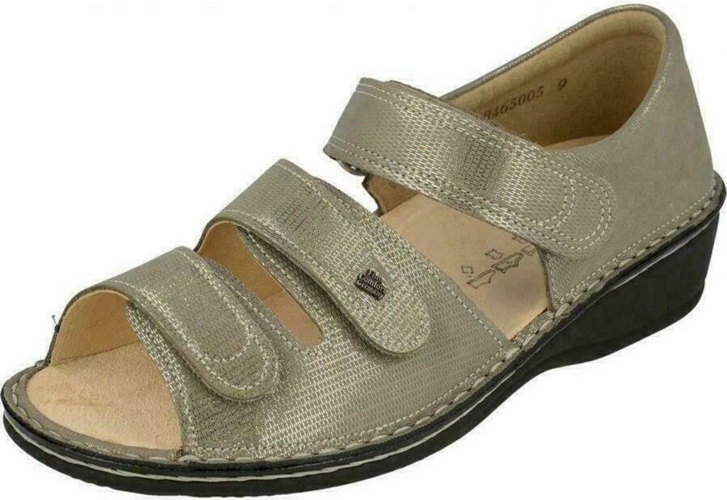 Finn Comfort Usedom, Damen, Sandale, Beige, Leder, NEU - Produktbild 