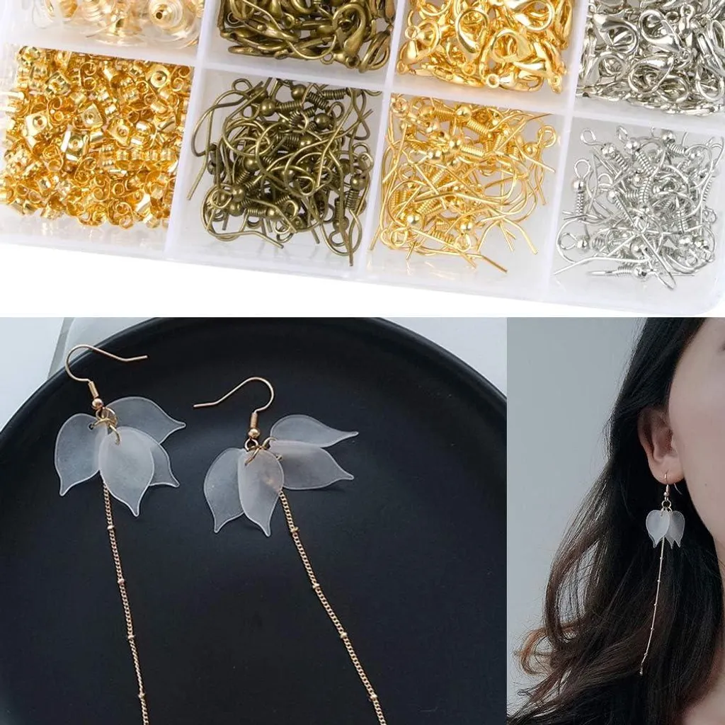 Kit fabrication bijoux pour bracelets et colliers - 3000 accessoires