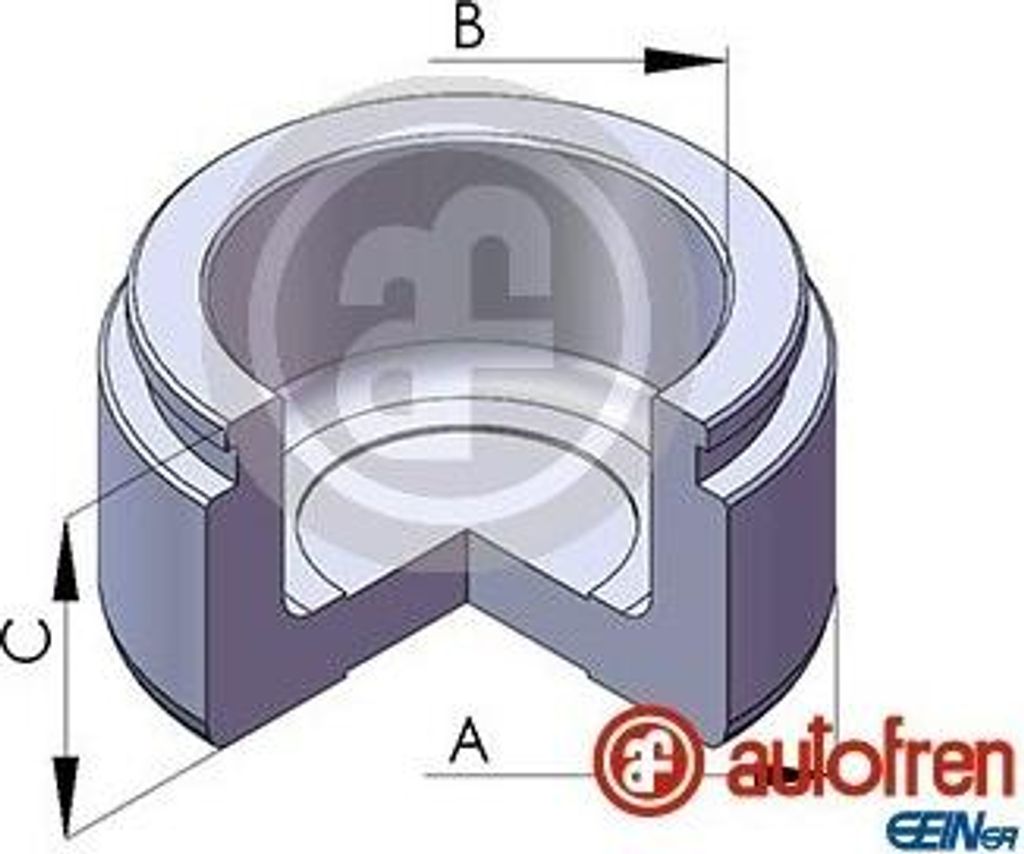 AUTOFREN SEINSA Bremssattel-Kolben für NISSAN 200 SX (S14) 40mm Stahl