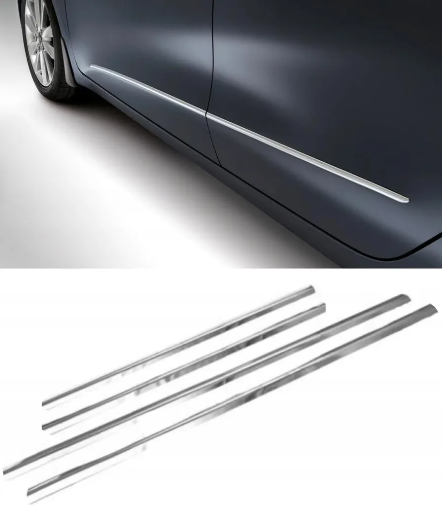 Protégez vos Portières de VW Caddy Maxi avec ces Moulures Chrome