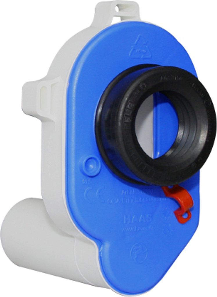 HAAS PE-Urinalabsaugesiphon OHA 6280, waagerecht DN 50 Produktbild 