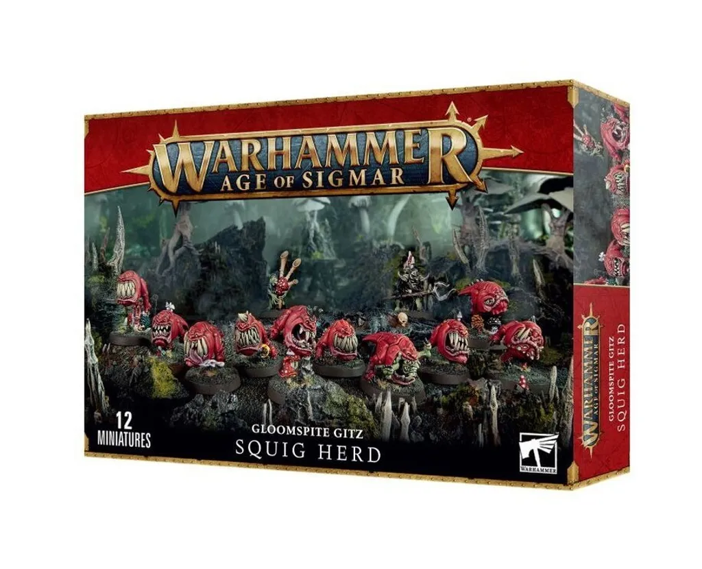 Squig Herd Warhammer : Renforcez votre Armée avec 12 Créatures de Choc