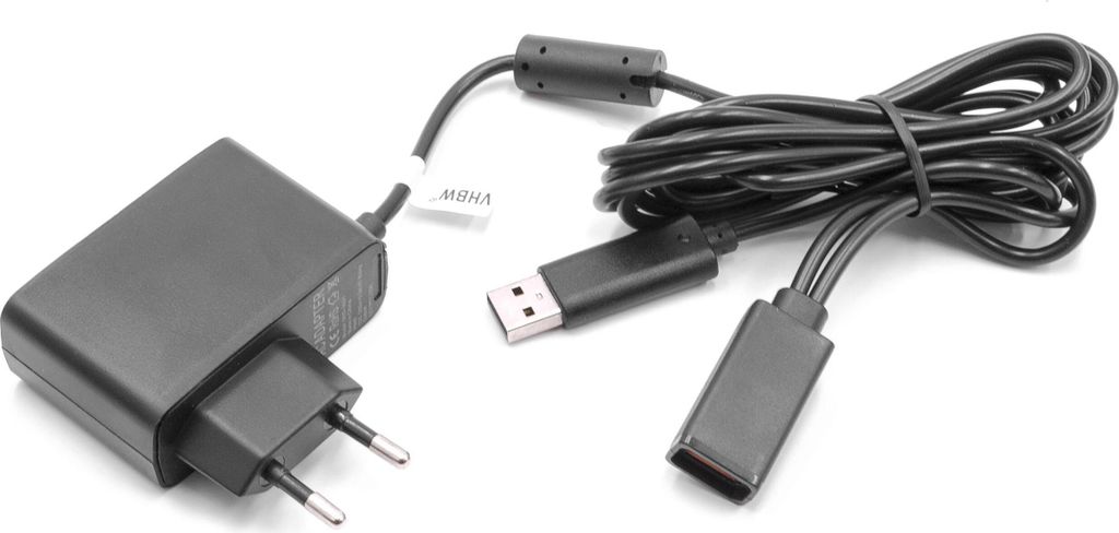 vhbw Netzteil kompatibel mit Microsoft Xbox 360 Elite, 360, 360 Core, 360 Arcade Spielekonsole - 11,9 cm