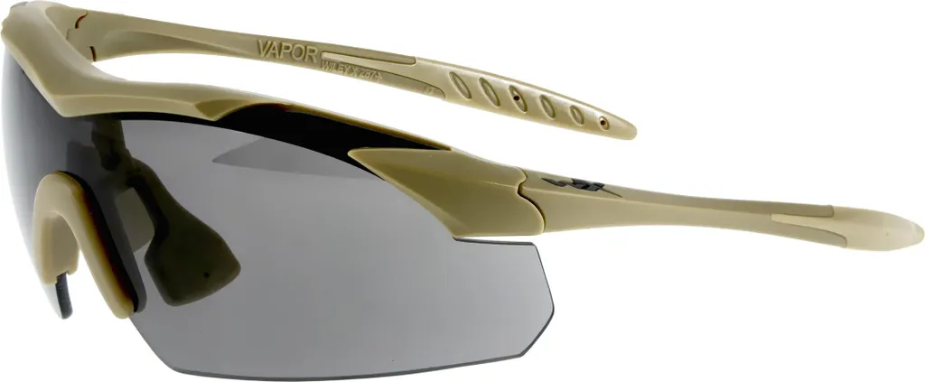 Lunettes tactiques pour airsoft et tir Wiley X Vapor 2.5 kit complet