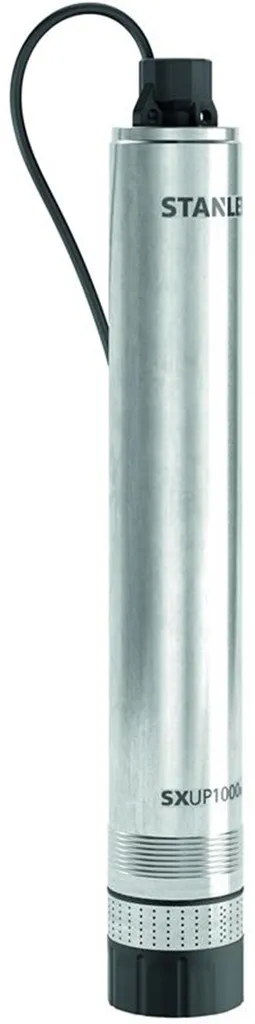 Pompe immergée pour puits foré Stanley STN-P1000SS Débit 5,2 m3/h Inox