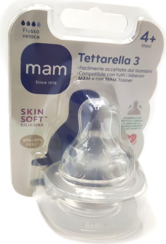 Mam Sauger Größe 3 Fast Flow Silikon 4+ Monate Schnuller 8 35 Pack Of 2 --