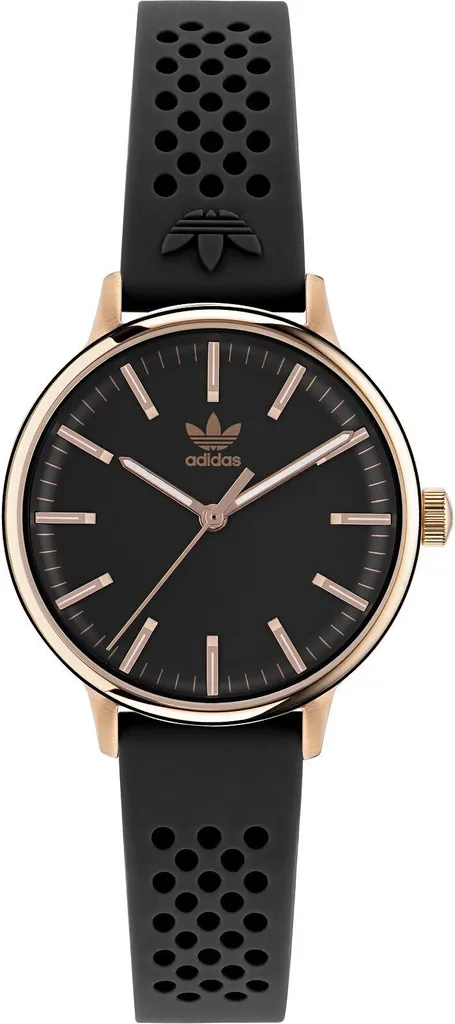 Montre sport adidas Originals Code One compacte en acier doré