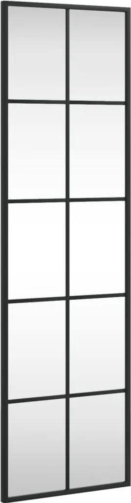 Specchio 30x100 Nero Ferro vidaXL | Arredo Moderno e Minimalista