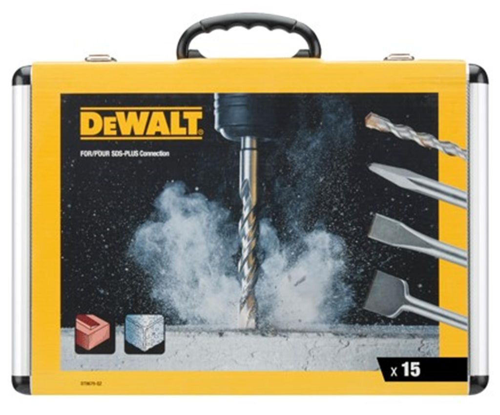 Zestaw dłut i wierteł DeWalt 15-częściowy SDS-plus Zdjęcie produktu 