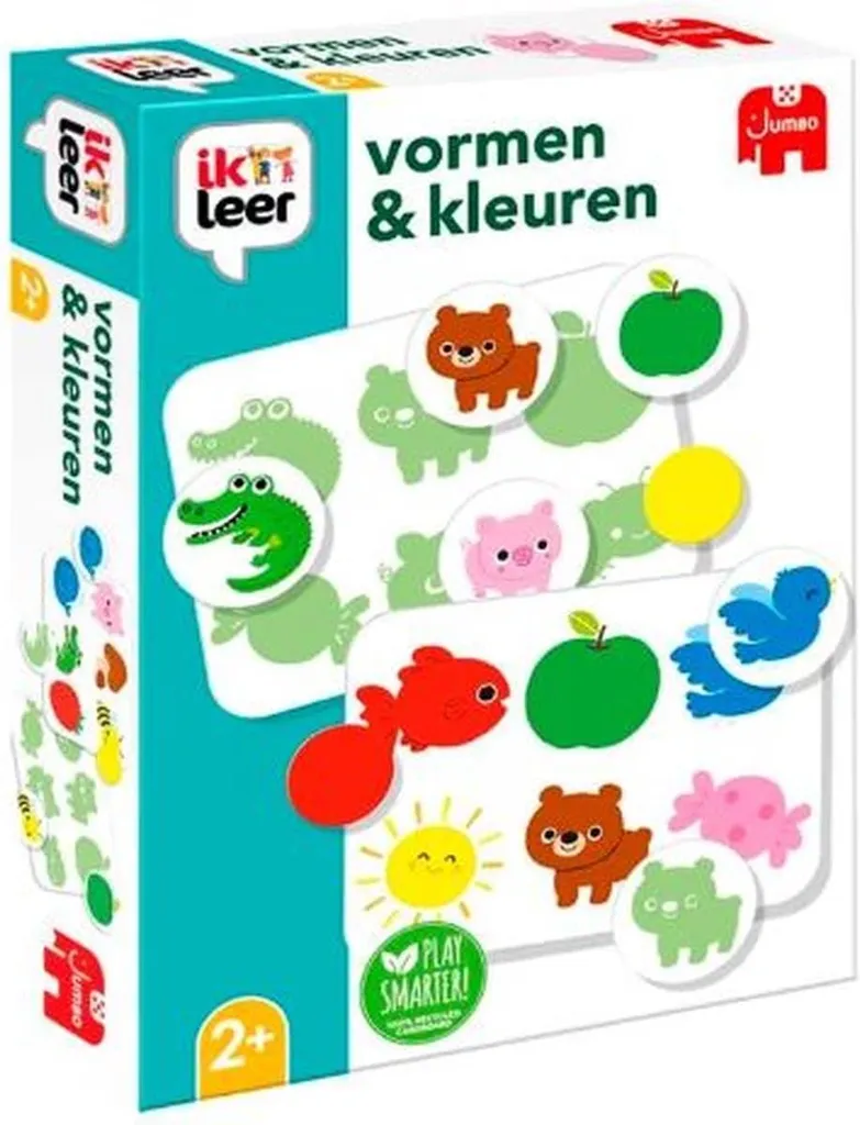 Apprendre les formes et les couleurs sans s'ennuyer - Jeu Jumbo éducatif