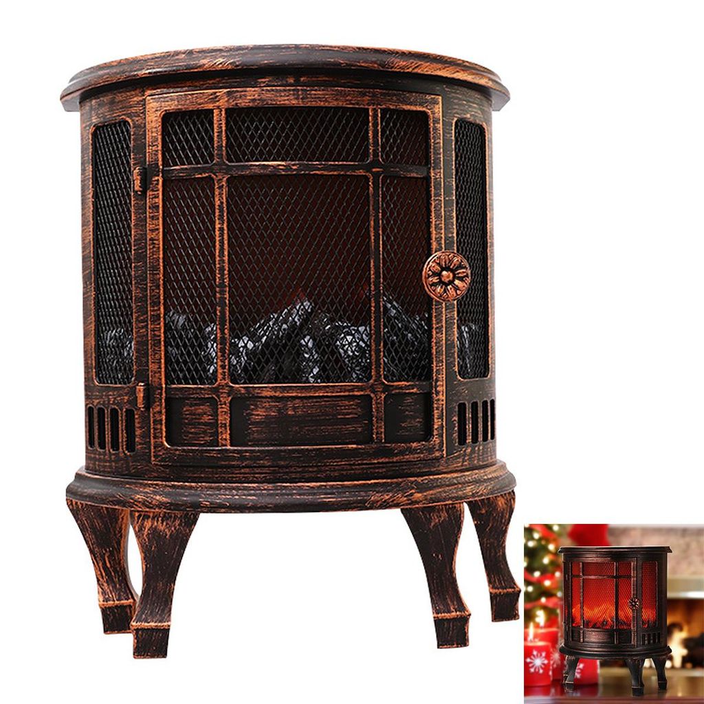 Kamin Dekoration & Weihnachtsdeko, USB-/batteriebetrieben, für Herbst, Wohndeko & Tischdekoration